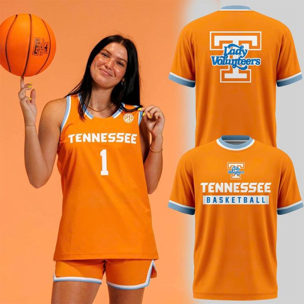 Tennessee Volunteers Lady Vols Basketball New Orange Shirt Volunteers Merch 2026 Fan Gifts - Loomnari