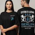 System Of A Down At Olympiastadion Berlin Germany On July 8 2026 Lion Logo T-Shirt SOAD Merch - Loomnari