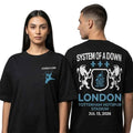 System Of A Down Live In London On July 13 2026 Lion Logo T-Shirt SOAD Merch Gifts For Fans - Loomnari
