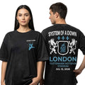 System Of A Down Live In London On July 13 2026 Lion Logo Washed T-Shirt SOAD Merch Fan Gifts - Loomnari