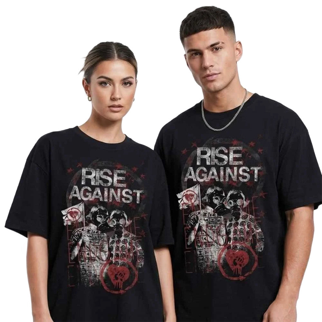 Rise Against Live In Concert European Tour 2026 T-Shirt Doom Shirt Rise Against Merch Fan Gift - Loomnari