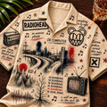 Radiohead Vintage Sketch Alternative Rock Artwork 2026 Hawaiian Shirt Radiohead Merch Fan Gift - Loomnari