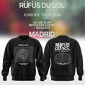 Rufus Du Sol 2026 Tour Sweatshirt Rufus Du Sol Merch Cool Gifts For Music Lovers - Loomnari