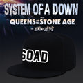 System Of A Down UK EU Tour 2026 Snapback Hat Embroidered SOAD Merch Gift For Band Fans - Loomnari