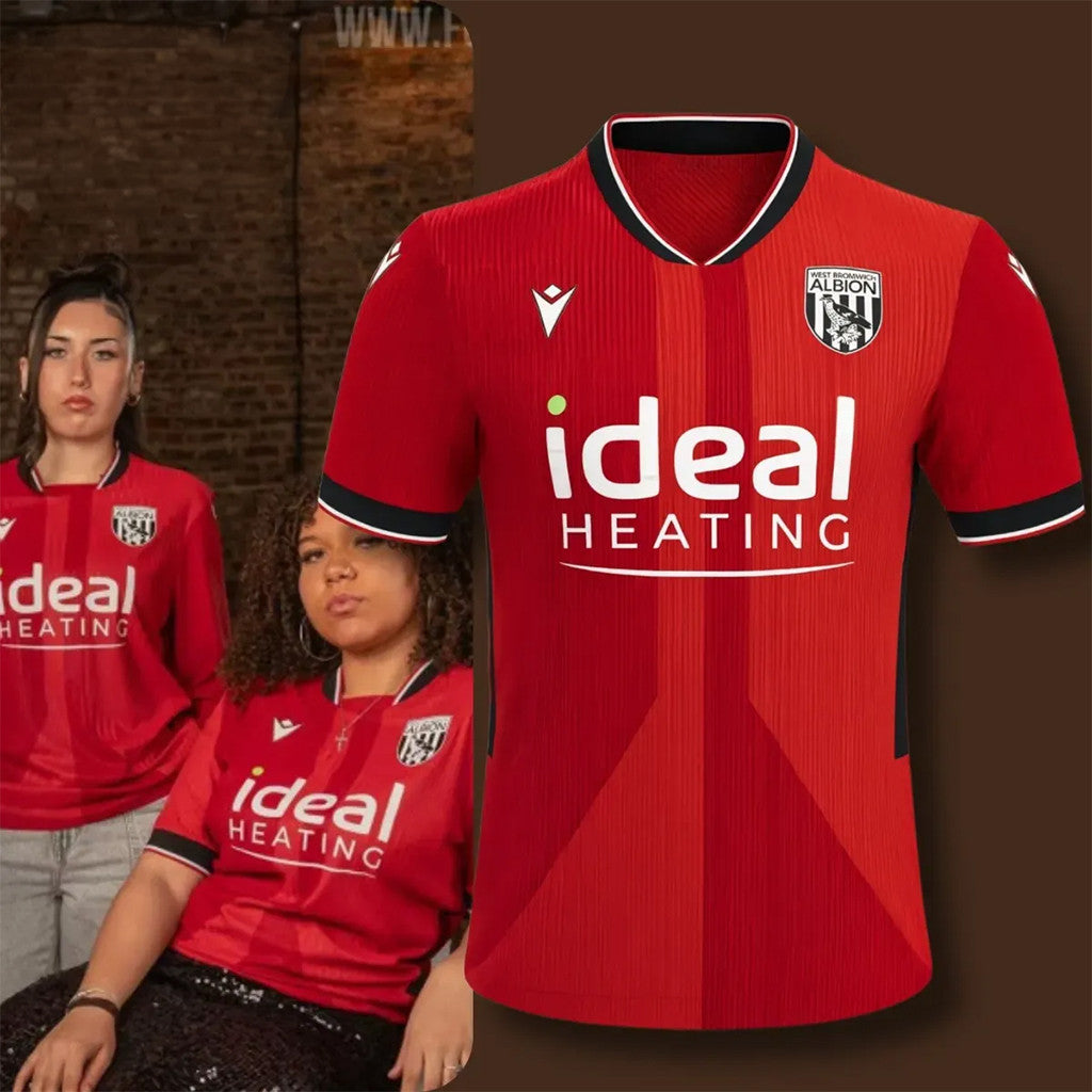 Macron West Bromwich Albion 26 27 Away Kit Football Jersey Shirt Fan Merch Best Gifts - Loomnari