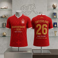 Switzerland FIFA World Cup 2026 Quarterfinalist Football Jersey Switzerland National Team Merch - Loomnari