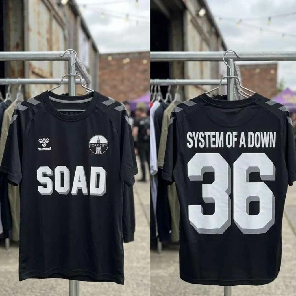 System Of A Down Live Concert 2026 Merch Number 36 Jersey Shirt SOAD Merch Gifts For Band Fans - Loomnari