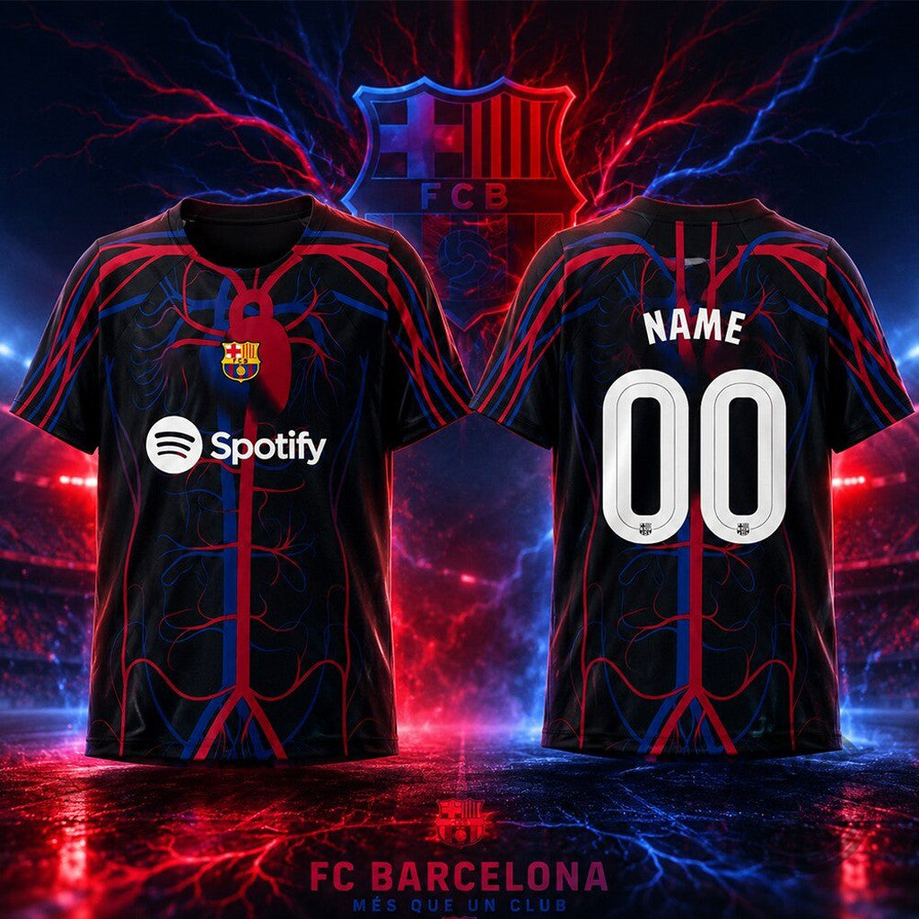 Personalized Patta X Barcelona FC Culers Del Mon Pre-Match Jersey Shirt Gifts For Fans - Loomnari
