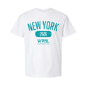Women's Pro Baseball League Merch WPBL New York 2026 Vintage T-Shirt White NY Heights Merch - Loomnari