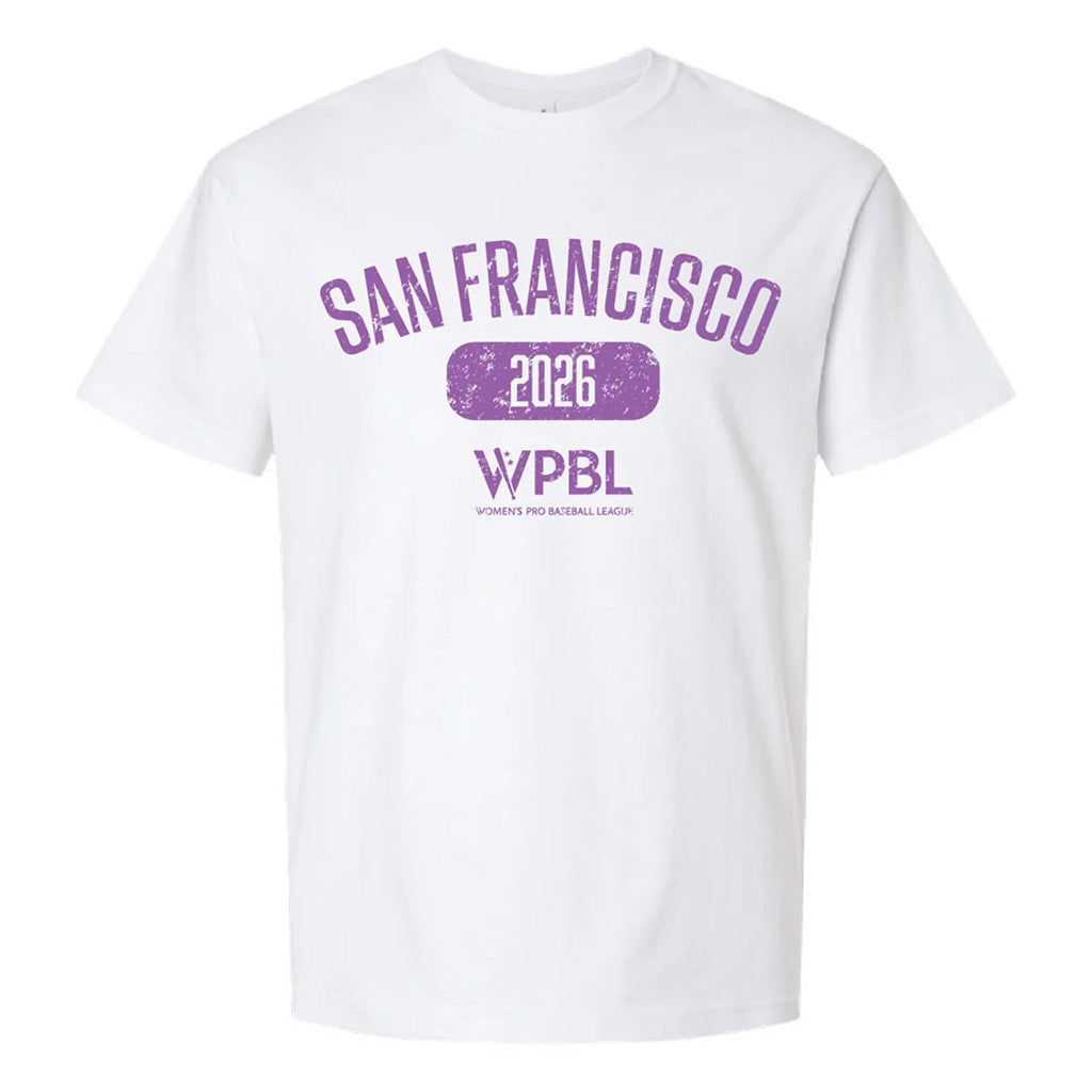Women's Pro Baseball League Merch WPBL San Francisco 2026 Vintage T-Shirt SF Firebells Merch - Loomnari