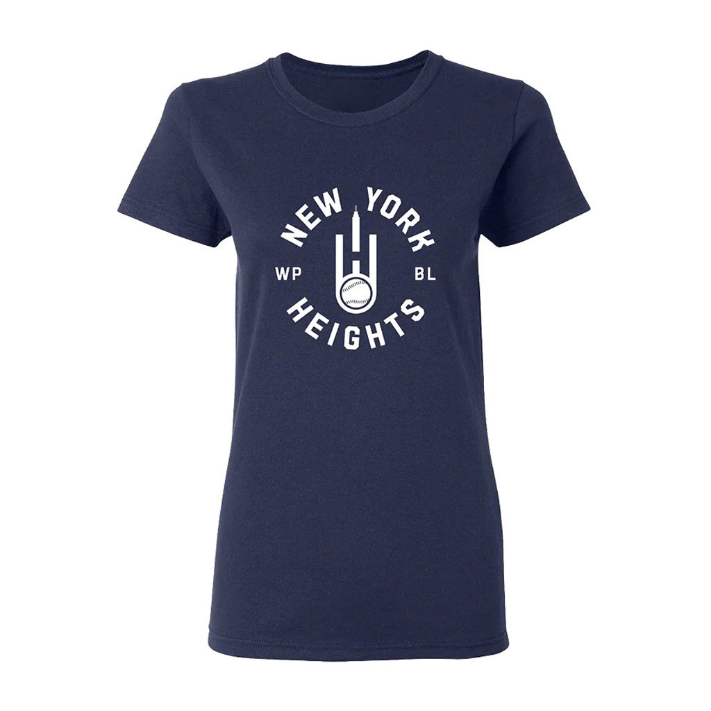 Women's Pro Baseball League Merch WPBL 2026 New York Heights Roundel T-Shirt NY Heights Merch - Loomnari