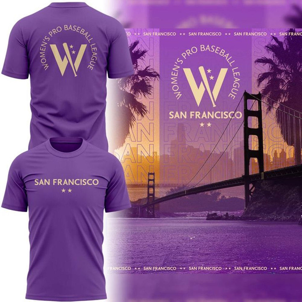 Women's Pro Baseball League Merch WPBL 2026 San Francisco Firebells T-Shirt Brothers Gifts - Loomnari