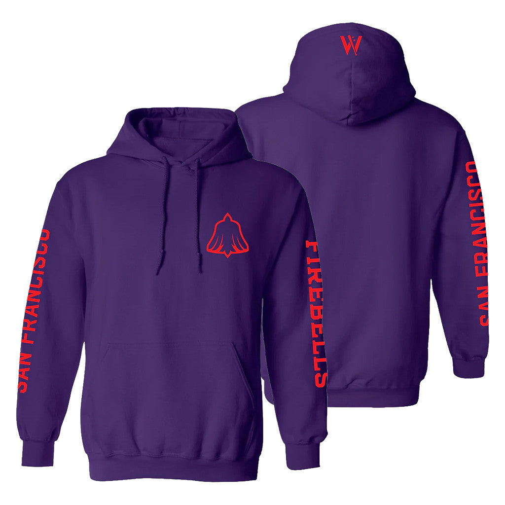 Women's Pro Baseball League Merch WPBL 2026 San Francisco Firebells Hoodie Fan Apparel Gifts - Loomnari