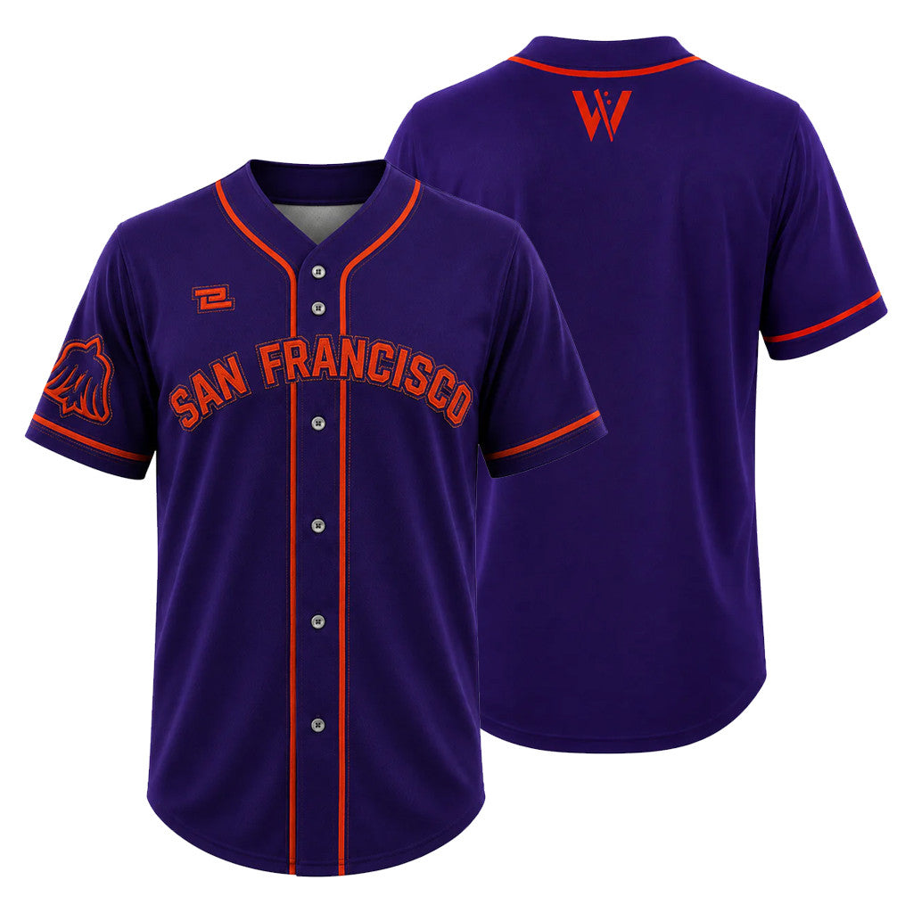 Women's Pro Baseball League Merch WPBL 2026 San Francisco Firebells Away Jersey Gift For Fans - Loomnari