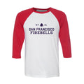 Women's Pro Baseball League Merch WPBL 2026 San Francisco Firebells Raglan Shirt Fan Gear - Loomnari