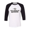 Women's Pro Baseball League Merch WPBL 2026 Los Angeles Queens Raglan Shirt Gifts For Fans - Loomnari
