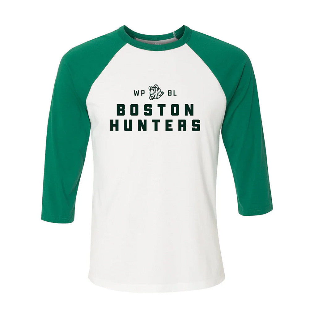 Women's Pro Baseball League Merch WPBL 2026 Boston Hunters Raglan Shirt Gift For Fans - Loomnari