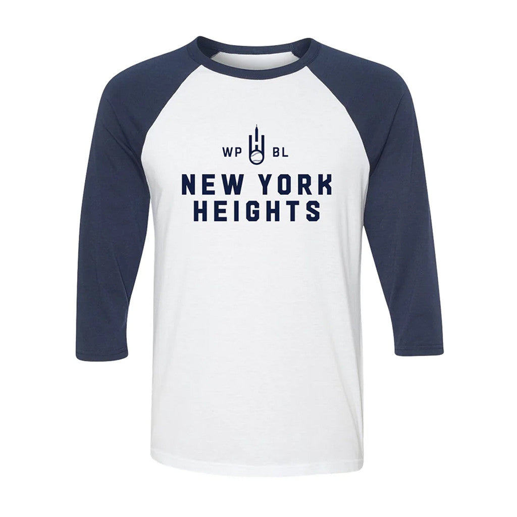 Women's Pro Baseball League Merch WPBL 2026 New York Heights Raglan Shirt Gifts For Fans - Loomnari