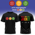 Blink-182 Merch 2026 Take Off Your Pants And Jacket 25Th Anniversary Day T-Shirt Fan Gear Black - Loomnari