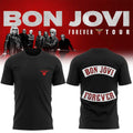 Bon Jovi Forever Tour 2026 Shirt Bon Jovi Merch Best Gifts For Rock Music Lovers - Loomnari