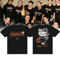 New York Liberty x Hello Kitty 2026 WNBA Commissioner's Cup Champions Shirt Fan Merch Black - Loomnari