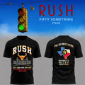 RUSH Band Merch Fifty Something Tour 2026 At Fort Worth Texas T-Shirt Best Gift For Music Fans - Loomnari