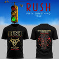 RUSH Fifty Something Tour 2026 T-Shirt RUSH Band Merch Music Lover Gift For Him - Loomnari