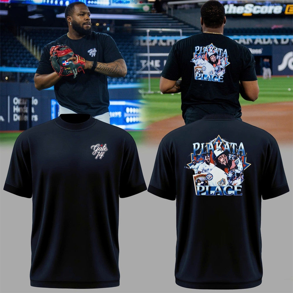 Vladimir Guerrero Jr Shirt Toronto Blue Jays Gate 14 2026 Graphic T-Shirt Blue Jays Merch - Loomnari