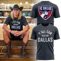 FC Dallas X Erling Haaland Y'All Can Kiss My Dallas T-Shirt FC Dallas Merch Present For Brother - Loomnari