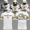 Georgia Tech Football 2026 New White T-Shirt Georgia Tech Football Merch Bonus Dad Gifts - Loomnari