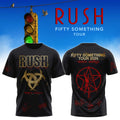 Rush Fifty Something Tour 2026 Shirt RUSH Band Merch Gifts For My Husband - Loomnari