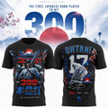 Shohei Ohtani 300 Home Runs Mount Fuji Cherry Blossom Shirt 2026 Shohei Ohtani Merch Fan Gifts - Loomnari