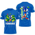 Sonic The Hedgehog 35Th Anniversary 2026 Forever Fast Shirt Sonic The Hedgehog Merch Present - Loomnari