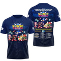 Sonic The Hedgehog 35Th Anniversary Forever Fast Shirt Live In Concert Sonic The Hedgehog Merch - Loomnari