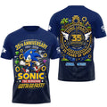 Sonic The Hedgehog 35Th Anniversary Forever Fast T-Shirt Sonic The Hedgehog Merch Gifts - Loomnari