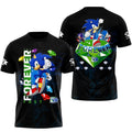 Sonic The Hedgehog 35Th Anniversary Forever Fast T-Shirt Best Gift For Brothers - Loomnari