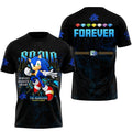 Sonic The Hedgehog 35Th Anniversary Shirt Forever Fast T-Shirt Sonic The Hedgehog Merch 2026 - Loomnari