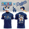 Los Angeles Dodgers X One Piece Night 2026 T-Shirt LA Dodgers Merch Gifts For Anime Fan - Loomnari