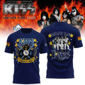 Tampa Bay Rays X KISS Forever Band Tour 2026 T-Shirt KISS Band Tour Merch Gift For Fans - Loomnari