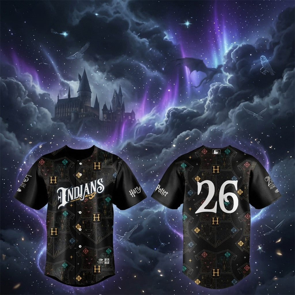 Indianapolis Indians X Harry Potter Night Baseball Jersey Indianapolis Indians Merch 2026 - Loomnari