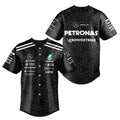 Mercedes AMG Petronas F1 Team Baseball Jersey Racing Fan Gear Special Gift For Husband - Loomnari
