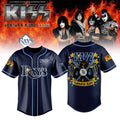 Tampa Bay Rays X KISS Forever Band Tour 2026 Baseball Jersey KISS Band Merch Gift For Dad - Loomnari