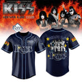 Tampa Bay Rays X KISS Forever Band Tour 2026 Baseball Jersey KISS Band Merch Present For Fans - Loomnari