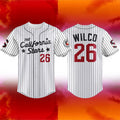 Wilco The California Star Baseball Jersey 2026 Wilco Band Merch Gift For Boyfriend - Loomnari