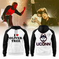 Uconn Huskies X Post Malone Big Ass Stadium Tour 2026 Hoodie I Love Oliver Tree Hoodie Fan Merch - Loomnari