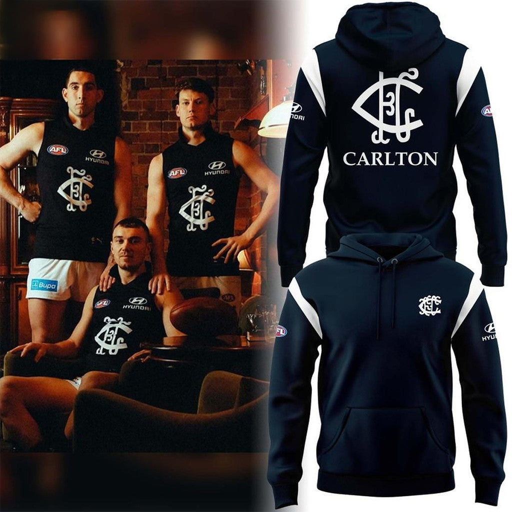 Carlton FC 2026 Heritage 1926 Hoodie Carlton FC Merch Birthday Gift Ideas For Husband - Loomnari