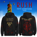 Rush Fifty Something Tour 2026 Hoodie RUSH Band Merch Birthday Present For Husband - Loomnari