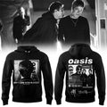 Oasis Don't Look Back In Anger 30Th Signature Black Hoodie Oasis Band Merch 2026 Gift For Fan - Loomnari