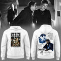 Oasis Don't Look Back In Anger 30Th Signature White Hoodie 2026 Oasis Band Merch Fan Gifts - Loomnari
