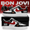 Custom Bon Jovi Forever Tour 2026 Signature Shoes Rock Fans Sneakers Bon Jovi Tour Merch - Loomnari